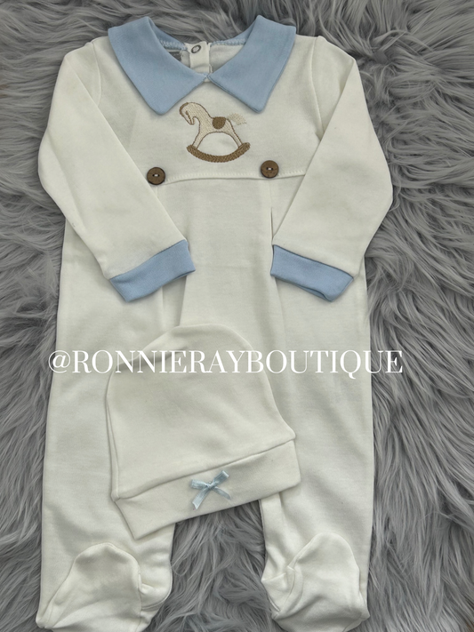 Rocking horse babygrow